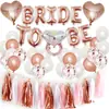 Traje de globos para novia transfronteriza decoración de despedida de soltera arreglo arreglo de globos con velo de novia correa para el hombro