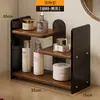 Estante de almacenamiento de cosméticos de escritorio, organizador de brochas de maquillaje, tocador, sensación de lujo de alta gama, soporte para labiales y productos de cuidado de la piel