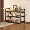 Sapateira simples vintage personalizada 2026 para entrada de casa, sapateira multicamadas, prateleira de armazenamento interna estável