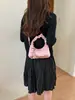 Bolso Pequeño Tejido Dulce de Mano para Mujer 2026 Nuevo Estilo Bolso de Cadena Plegado Bolso Nube Bolso Cruzado Casual de Verano