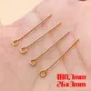 Agulhas de Ferro Multi-Tamanho em Forma de Nove para Acessórios de Cabelo, Agulhas para Miçangas, Agulhas para Passar Fio, Acessórios para Joias de Pulseira e Colar Feitos à Mão DIY