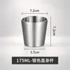 Estilo Coreano Aço Inoxidável 304 Copo com Degrau Portátil para Exterior Parede Dupla Isolado Anti-Queimadura Copo para Suco Cerveja Bebida Fria Copo de Água