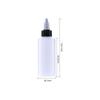 Pet Ear Drops 60ml Ketchup Squeezable Bico Pontudo Garrafa Gel Tampa Salada Molho Garrafa De Plástico Pigmento Dispensador Garrafa