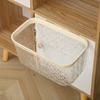 Cesta Colgante de Mesita de Noche con Patrón de Glaciar Estudiante Dormitorio Mesita de Noche Estante de Almacenamiento para Teléfono Móvil Colgador Pequeño Cosas Buenas para Dormitorio Caja de Almacenamiento para Cocina
