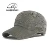 Gorra de Béisbol de Punto Calado de Encaje Brillante de Verano para Mujer, Sombrero de Sol Transpirable para Protección Solar al Aire Libre, Gorra Versátil para Adelgazar el Rostro