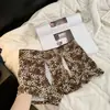 Ropa interior sexy para hombre con estampado de leopardo de algodón Lyocell, cómoda y transpirable, diseño de camelia antibacteriano 10A, bóxers
