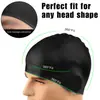 Treinamento de Natação Touca de Silicone para Natação Adulto Espessada Partícula Interna Fabricante de Touca de Natação Venda por Atacado Cuidados com o Cabelo Proteção Solar