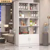 Armário de vinho vitrine para sala de estar de casa entrada, estante de armazenamento simples moderna, armário de chão, armário de parede divisória, adega