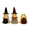Adornos de fantasma brillante para Halloween, sombrero de bruja, linterna de calabaza, luz nocturna de escritorio, decoraciones de ambiente festivo