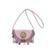 2025 Bolso Tejido de Paja de Moda Nuevo Estilo Playa Artístico Bolso Tejido para Mujer Estilo Étnico Nicho Versátil Bolso Cruzado con Borlas