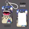 Temporada de Regreso a Clases Anime Totoro Tarjetero Llavero Insignia de Trabajo Tarjeta de Comida Autobús Estudiantil Metro Control de Acceso ID Tarjeta de Campus