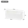 Caja de Almacenamiento Multifuncional para Montar en la Pared Organizador para el Interior de la Puerta del Gabinete de la Cocina Caja con Asa Estante para Artículos Varios Se Puede Colgar Se Puede Parar