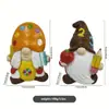 Conjunto de 2 peças: Placa de Arte em Resina e Conjunto de Lápis | Miniaturas Decorativas Fofas e Engraçadas para Interior e Exterior, Perfeito para Ocasiões Festivas e Exposições Criativas