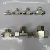 Conector de Tubo de Ar de Cobre, Três Vias, 4, 6, 8, 10, 12 Mm, Conector Pneumático de Torção Rápida PC, Quatro Vias, Redução de Diâmetro