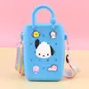 Fabricante de Bolsas de Silicona, Monedero de Pared que Cambia de Color, Bolso Cruzado para Niños, Bolso para Teléfono Móvil al por Mayor, Bolso de Mano para Mujer, Bolsa de Almacenamiento para Playa