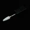 Cabeça de Polimento de Unha Cerâmica em Formato de Degrau de Espiga de Milho, Cabeça de Lixamento para Remoção de Cutícula e Manicure, Acessório Universal para Máquina de Polimento Elétrica