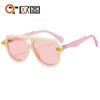 Gafas de Sol de Moda para Hombre con Montura de Aviador Moda de Diseñador Alemán Gafas de Sol para Mujer Todo Fósforo Reparación de Rostro 3956