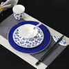 Vajilla de Hotel China Vajilla de Cerámica Juego de Tres Piezas Plato, Plato Hondo, Cuchara, Taza, Palillos, Juego para Restaurante Club