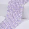 Macaron Rosa Claro, Roxo e Branco Contas Soltas de Vidro Acessórios Românticos para Joias DIY Cor Versátil Sonhador Fonte Fabricante