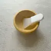 Amazon Temu Venta Caliente Tazón de Bambú para Mascarilla Cuchara Raspador Juego de Tres Piezas Palo para Mascarilla Herramientas Caseras DIY LOGOTIPO