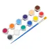 Pintura Acrílica en Barra Coloreada para Niños Pequeños Muñeca Set de 12 Colores Pintura de Piedra DIY Caja Pequeña Sellada 2ml
