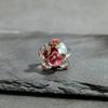 Hanyuyuan Cuentas de Vidrio Estilo Japonés Nueve Ojos Flor de Ciruelo Cuentas Dzi Cuentas de Vidrio para DIY Moda Tendencia Fortuna Hechas a Mano Cuentas Sueltas
