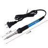 Soldador Eléctrico Ajustable en Temperatura Transfronterizo 220V60W Bolígrafo de Soldadura para Reparación Doméstica Kit de Herramientas de Bolígrafo de Soldadura Juego Estándar Europeo Estándar Americano