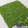 Césped de Musgo Artificial Césped Artificial Suave Decoración Pantalla de Ventana Bonsái Pavimento de Suelo Pared de Plantas Verdes Interior Exterior Decoración de Paisajismo Fábrica Venta al por Mayor