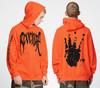 Explosiones Sueltas AliExpress REVENGE Estampado de Letras Inglesas Sudadera con Capucha para Hombre