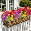 Flores de Simulación de Amazon Nuevo Eucalipto Violeta Pensamiento Tres Colores Flores Artificiales de Seda Floreros Decorativos de Mesa para Exteriores