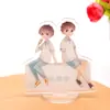 Llavero Acrílico Creativo Portafotos Transparente Personalizado Colgante Periférico de Anime IP Cultural y Creativo Regalo Personalización
