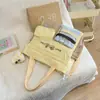 Nueva Bolsa de Hombro de Gran Capacidad de Color Lindo Bolsa Cruzada Portátil para Niña Chica Valor de Color Alto Bolsa de Maquillaje para Estudiante