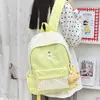 Mochila de cuadros fresca y sencilla para estudiantes de secundaria y preparatoria, gran capacidad, estilo coreano, diseño de nicho, mochila minimalista para el día a día