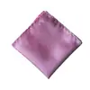 20 Anos de Experiência em Venda por Atacado de Fábrica, Lenço de Bolso Quadrado Formal Masculino de Cor Única, Lenço de Bolso para Terno Jacquard de Alta Qualidade, Inserção de Lenço de 22cm