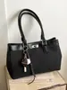 Bolsa Tote de Gran Capacidad para Viajes Diarios para Mujer 2025 Nuevo Otoño e Invierno Bolso de Hombro Retro Bolso de Mano Grande Retro para Salir
