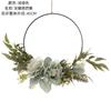 Colgante de Pared Anna Tasya Decoraciones de Pared Flores Artificiales Decoración para el Hogar Flores Boda Soporte Diseño de Ramo CF01078