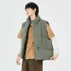 Moda de Otoño e Invierno Nueva Tendencia para Hombres y Mujeres Chaleco sin Mangas de Pareja Ropa Acolchada de Algodón Chaleco Chaleco para Hombre