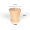 Manija Redonda de Agujero Único de Madera Maciza, Manija para Cajón y Puerta de Gabinete de Muebles, Accesorios Decorativos DIY, En Stock