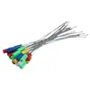 Sello de Plomo de Cable de Acero Antirrobo Desechable Sello Antimanipulación para Vehículo de Carga Logística Sello de Plomo Antirrobo para Caja de Medidor Eléctrico