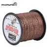 Linha de Pesca PE, Linha Trançada Ultra Macia de 4 Fios 8 Fios Invisível, Resistente à Mordida 500m Linha de Pesca Spot Dyneema
