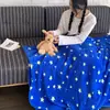 Manta Polar Coreana Otoño e Invierno Espesada Manta para Sofá Manta para Siesta de Oficina Manta Chal Manta para Aire Acondicionado Manta Transfronteriza