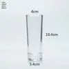 Taza de Vela de Vidrio Taza Vacía Decoración de Sala de Estar Botella de Aromaterapia Taza de Regalo para Velas Portavelas de Cristal Taza Portavelas Transparente al por Mayor