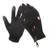 Guantes de Invierno para Exteriores Cálidos con Pantalla Táctil, Impermeables, con Cremallera, para Hombre y Mujer, Cortavientos, Forrados de Polar, para Ciclismo, Montañismo, Esquí, Guantes Nuevos