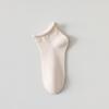 Calcetines de algodón puro para mujer, calcetines de verano de malla transpirables con realce de orejas, calcetines de algodón para mujer, calcetines finos de verano antideslizantes y desodorantes para mujer