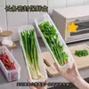 Caja de almacenamiento, caja para conservación de verduras en refrigerador, recipiente portátil de grado alimenticio para jengibre, ajo y fideos, herramienta especializada para uso transfronterizo de grado alimenticio