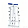 Suporte para Halteres Academia Vertical 10 Camadas Conjunto Suporte para Halteres Suporte de Empurrar Manual Suporte Doméstico Design de Suporte de Carga Placas de Halteres