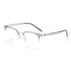 Armazones de Gafas Ultra-Ligeros Coreanos, Gafas de Media Montura para Hombre, Gama Alta y Elegantes U2671, Gafas de Prescripción de Gama Alta Disponibles