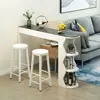 Mesa de bar para apartamento pequeño mesa de bar doméstica simple moderna entrada de sala de estar pequeña mesa auxiliar junto al sofá comedor gabinete divisor de lujo ligero
