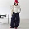 Conjunto de Sudadera para Niñas Otoño 2026 Nuevo Estilo Chicas de Secundaria Niños Grandes Top de Cuello Redondo Conjunto de Pantalones Casuales para Niños
