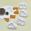Ferramentas de Construção de Desenho Animado Primavera Imitação Decoração de Bolo Real Ferramenta Molde Escavadeira Simulação de Assar Molde de Biscoito